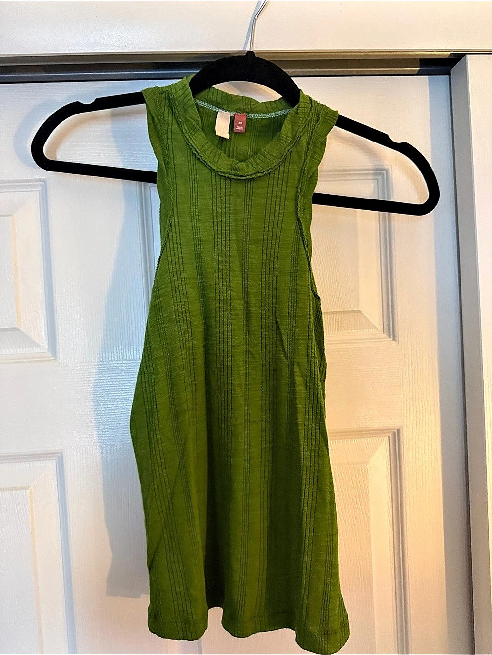 Wilfred Free Sleeveless Maxi Dress in Green Size XS Like New